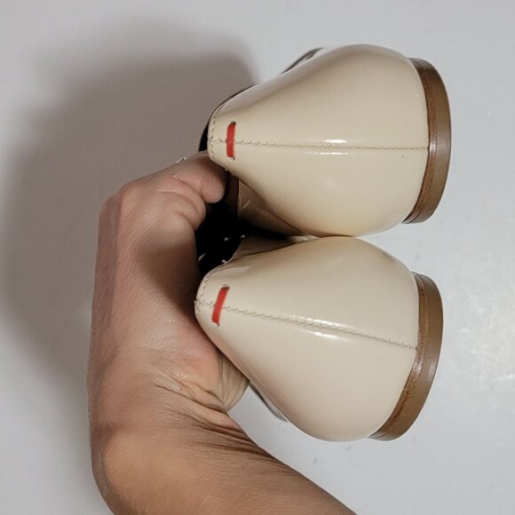 NEW Aeyde Martha Pointed Toe Flats Womens 8.5 Minimalist Neutral Contemporary - Picture 5 of 8